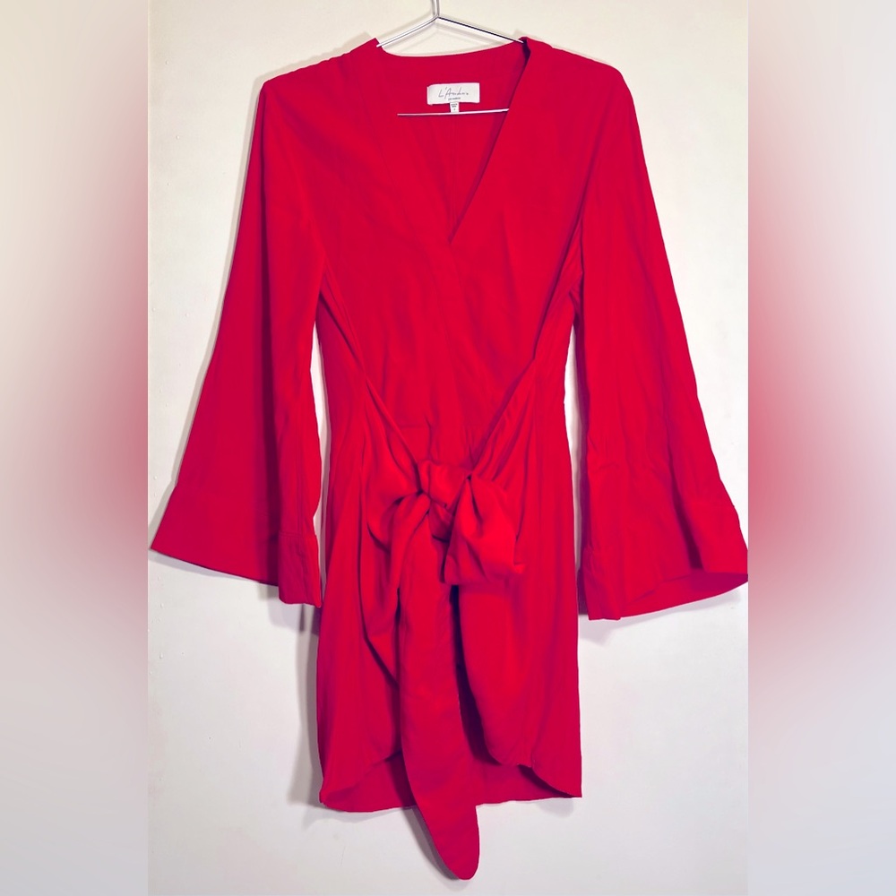 Revolve L’Academie The Janeiro Mini Dress in Red